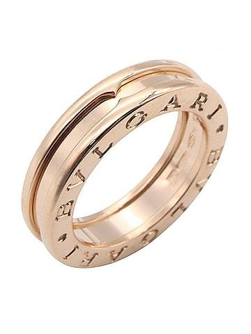 Bvlgari BVLGARI B-zero1 Ring, 1-band ring, 18KPG (pink gold), men's and women's, gold tone, 336003 (view 1)