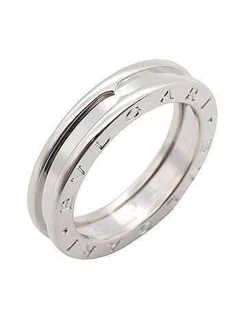 Bvlgari Bvlgari Bulgari B-zero1 1-band ring, 18K white gold, silver-toned, for men and women, 346566. (view 1)