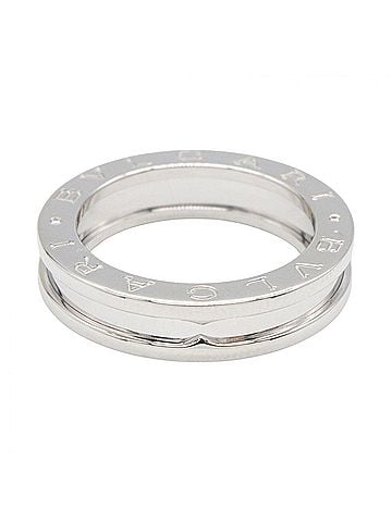 Bvlgari BVLGARI B-zero1 Ring, 18KWG (White Gold), Silver Tone, for Men and Women. (view 2)