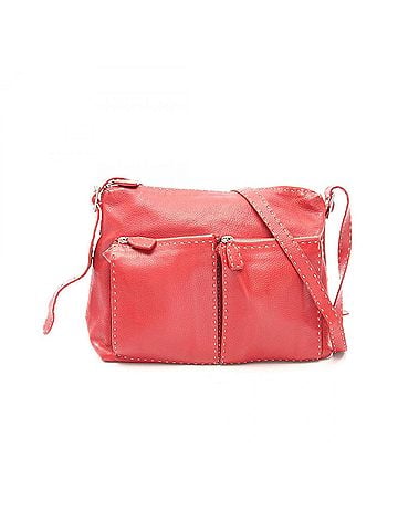 Fendi Fendi Selleria Shoulder Bag/Handbag, Leather, Women's, Red (view 1)
