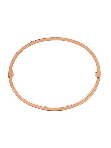 Cartier Love 6 Diamond Bracelet 18K Rose Gold and Diamonds Small (view 2)