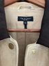 Rag & Bone 100% Calf Leather Tan Brown Ivory Jacket Size L - photo 3