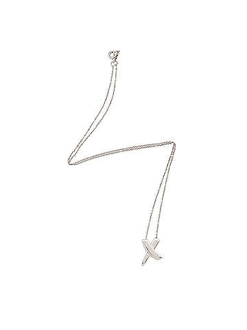 Tiffany & Co. Tiffany & Co. Paloma Picasso Sterling Silver Graffiti X Necklace (view 1)