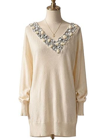 Twin-Set Simona Barbieri TWIN-SET Woole Blend Sweater Dress Casual Dress (view 1)