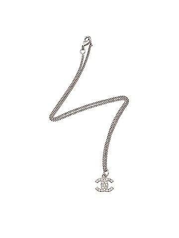 Chanel Chanel Crystal CC Necklace (view 1)