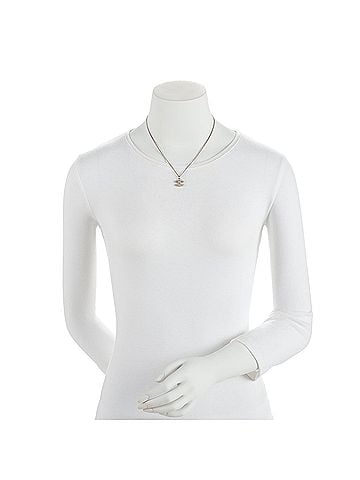 Chanel Chanel Crystal CC Necklace (view 2)