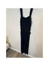 Hatch 100% Viscose Black Jumpsuit Size M - photo 4