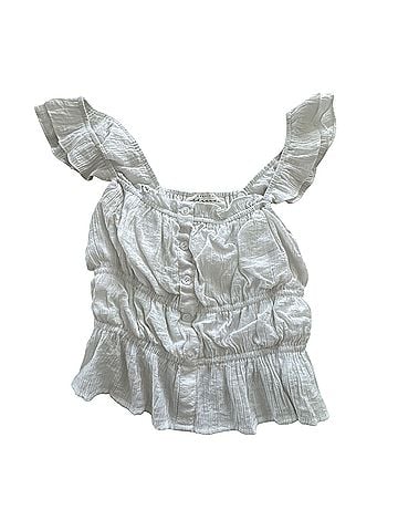 American Threads Short Sleeve Blouse (view 1)