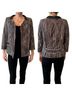 J.Crew Collection 100% Cotton 100% Acetate Solid Gray White Coat Size 8 - photo 2