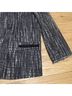 J.Crew Collection 100% Cotton 100% Acetate Solid Gray White Coat Size 8 - photo 5