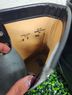 Justin Boots 100% Leather Black Boots Size 8 - photo 3
