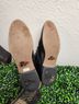 Justin Boots 100% Leather Black Boots Size 8 - photo 8