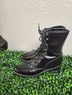Justin Boots 100% Leather Black Boots Size 8 - photo 5