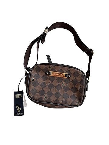 U.S. Polo Assn. Leather Crossbody Bag (view 1)