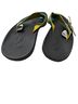 Chaco 100% Polyester Multi Color Black Yellow Teal Gray Flip Flops Size 12 - photo 2