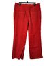 St. John Red Casual Pants Size 16 - photo 2