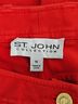 St. John Red Casual Pants Size 16 - photo 3