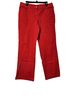 St. John Red Casual Pants Size 16 - photo 1