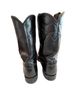 Justin 100% Leather Black Boots Size 8 - photo 5