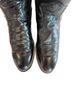 Justin 100% Leather Black Boots Size 8 - photo 8