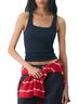 Aritzia Blue Tank Top Size XXS - photo 1