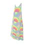 Mara Hoffman 100% Polyester 3% Spandex 3% Elastane Polka Dots Multi Color Cocktail Dress Size XS - photo 1