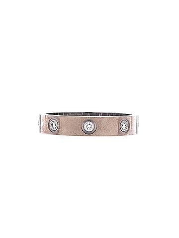 Cartier Love Wedding Band 8 Diamonds Ring 18K White Gold with Diamonds (view 1)