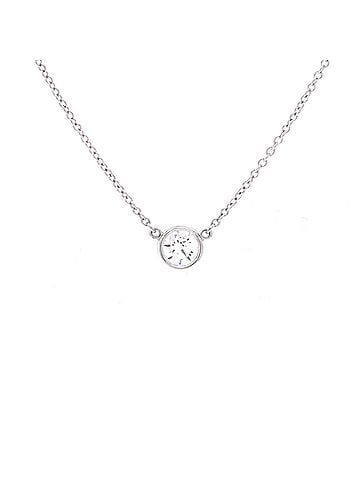 Tiffany & Co. Elsa Peretti Diamonds By The Yard Pendant Necklace Platinum with Diamond 0.30-0.39CT (view 1)