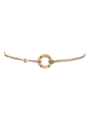 Cartier 2 Diamonds Love Bracelet 18K Yellow Gold with Diamonds (view 1)