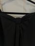 Express 60% Cotton 35% Polyester 5% Spandex 100% Cotton Solid Black Short Sleeve Blouse Size XS - photo 6