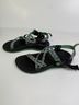Chaco Purple Green Black Sandals Size 4 - photo 3