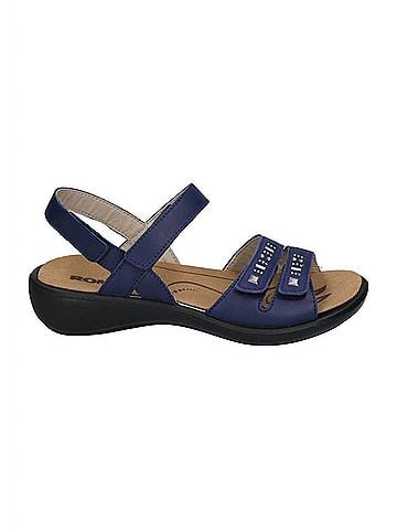 Romika Women's Ibiza 86 Leather Sandals in Ocean (view 1)