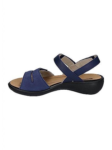 Romika Women's Ibiza 86 Leather Sandals in Ocean (view 2)