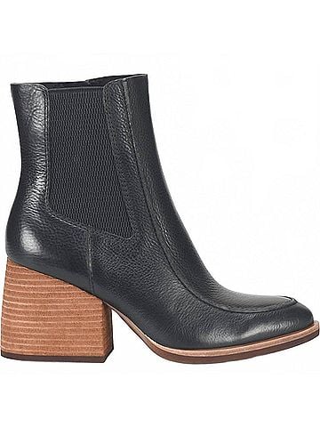 Kork-Ease Women's Cantley Block Heel Bootie in Black (view 1)