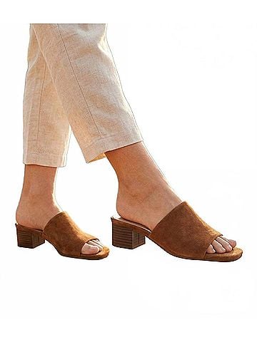 Seychelles Women's Pepper Mid Heel Sandals in Brown (view 2)
