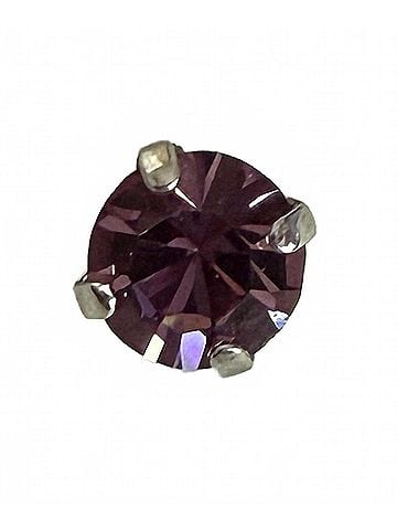 Mariana Women's Studs Earrings in Purple (view 1)