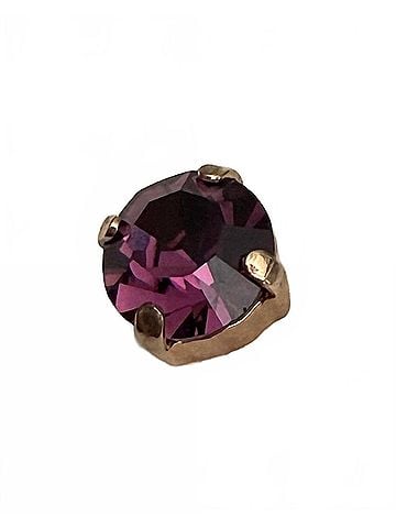 Mariana Women's Studs Earrings in Purple (view 1)