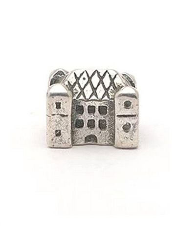 Trollbeads Women's Castle Bead in Silver (view 1)