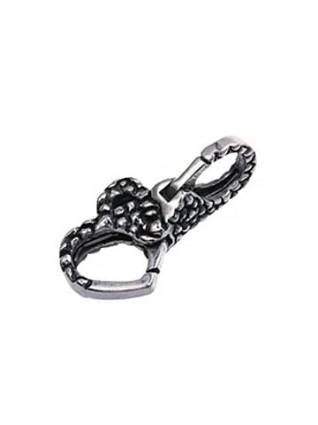 Trollbeads Women's Catching Hearts Lock Clasp in Silver (view 1)