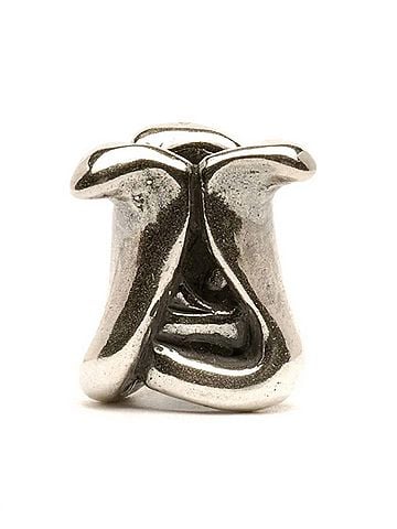 Trollbeads Women's Cobra Bead in Silver (view 1)