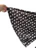 eShakti 100% Polyester Print Black White Dress Pants Size 0 - photo 4