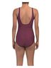 Miraclesuit Solid Burgundy One Piece Swimsuit Size 18 - photo 2