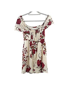 Reformation Lanelle Silk Mini Dress Cocktail Dress (view 2)
