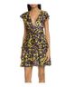 A.L.C. 100% Silk 100% Polyester Floral Multi Color Cocktail Dress Size 6 - photo 1