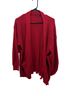 Quince 100% Cotton Red Cardigan Size L - photo 1