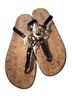 Michael Kors Black Brown Sandals Size 10 - photo 1