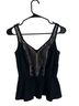 Bebe Gold Black Sleeveless Top Size XS - photo 1