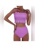 Amazon Basics Purple Two Piece Swimsuit Size S - photo 3