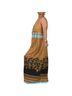 Free People 100% Viscose Graphic Brown Black Blue Jumpsuit Size XS - photo 6
