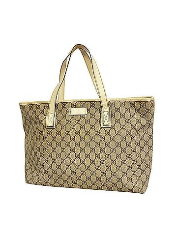 Gucci Gucci GG Supreme Tote Bag 211137 Beige Women's (view 1)